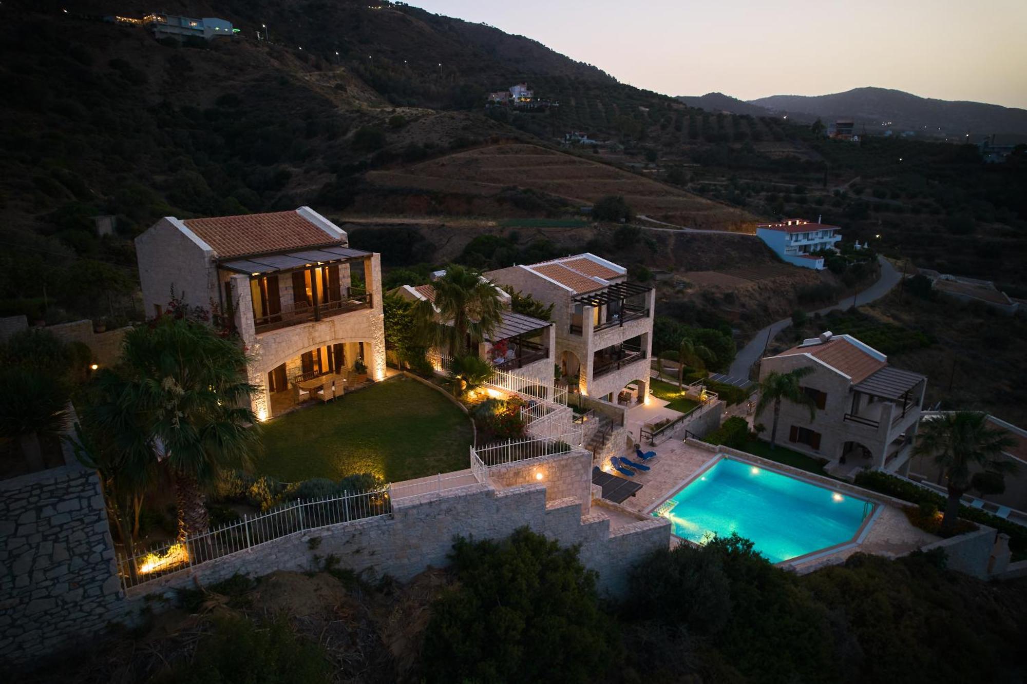 Villa Paradissi In Crete Agia Pelagia  Exterior foto