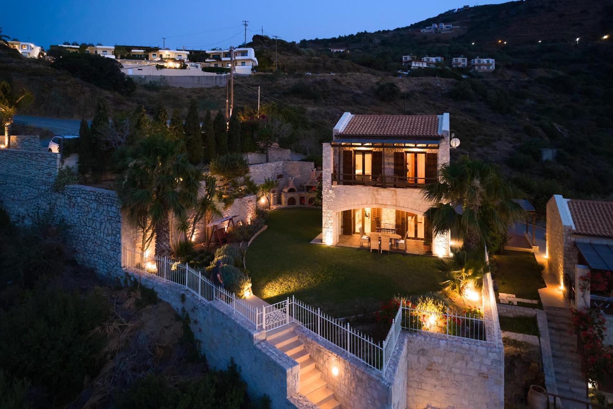 Villa Paradissi In Crete Agia Pelagia  Exterior foto